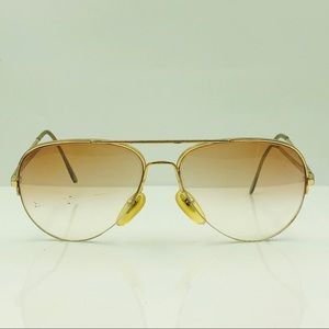 Cottet Vintage Gold Aviator Sunglasses Frames